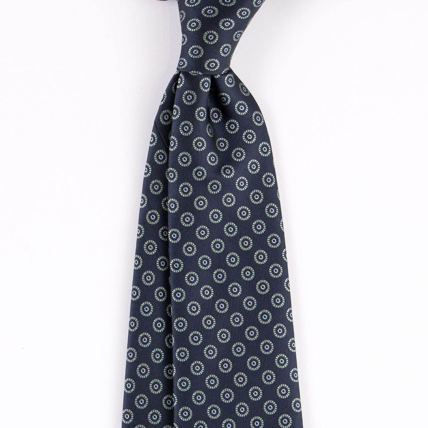 Buycenter Vintage Style Men's Tie - Jacquard Silk, 9cm Wide Design - Buy Center US