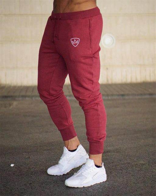 Buycenter Casual Gym Pants for Men - Lightweight Cotton, Perfect for Running - Buy Center US