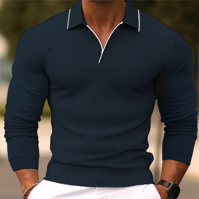 Buycenter 3D Printed Men's Casual Sports Top - Long Sleeve, Spring & Autumn - Buy Center US