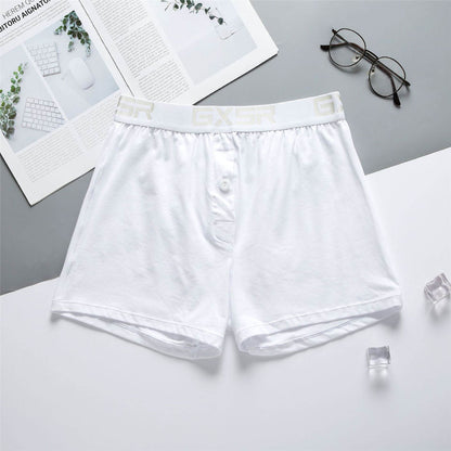Buycenter Men's Low Waist Cotton Underwear - Breathable Boxer Shorts - Buy Center US