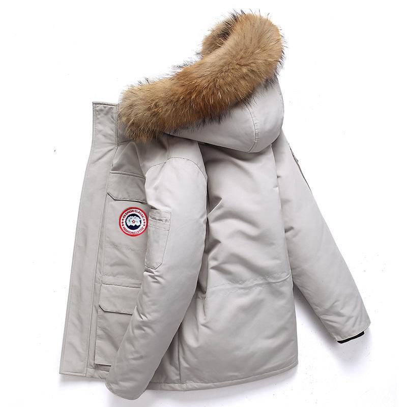 Buycenter Winter Men's Mid-length Coat - Warm Outdoor Jacket in 6 Colors - Buy Center US