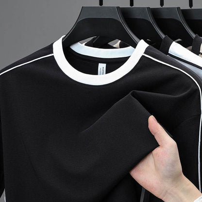 Summer Raglan Sleeve Men's T-Shirt - Loose Fit, Multiple Colors Available - Buy Center US