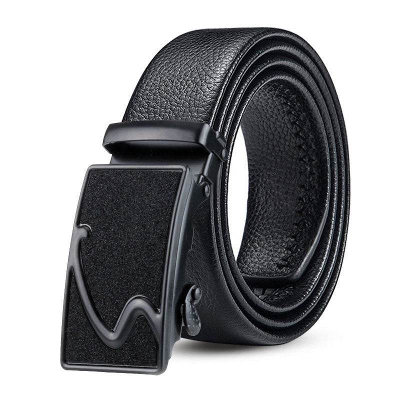 Buycenter Black Bales Catch Men's Belt - Versatile Electroplated Design - Buy Center US