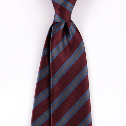 Buycenter Men's Casual Minimalist Bow Tie - Striped Rayon Design - Buy Center US