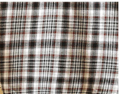 Buycenter Men's Checked Long-Sleeved Shirt - Stylish Japanese Fit & Design - Buy Center US
