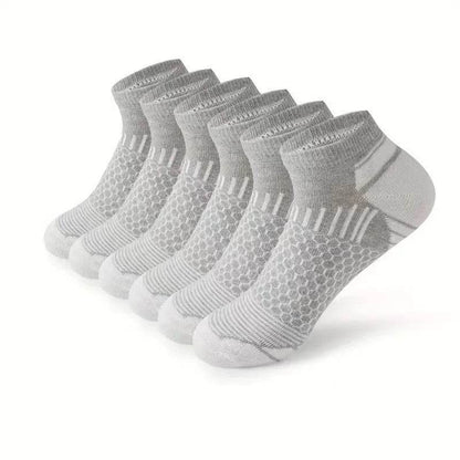 Buycenter Men's Basketball Socks - Breathable, Sweat-Absorbing Ankle Design - Buy Center US