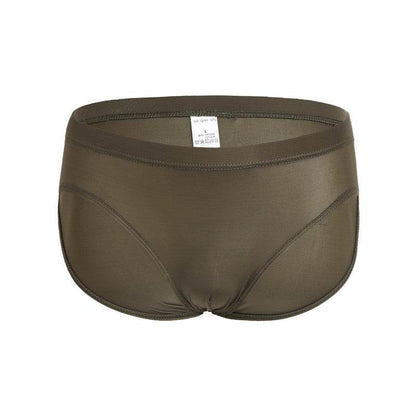 Buycenter Ultra-Thin Nylon Ice Silk Men's Briefs - Comfortable & Trendy - Buy Center US