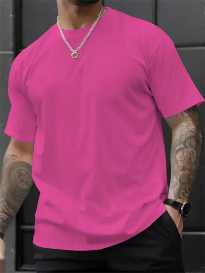 3D Printed Short Sleeve T-Shirt - Stylish Round Neck in Multiple Colors - Buy Center US