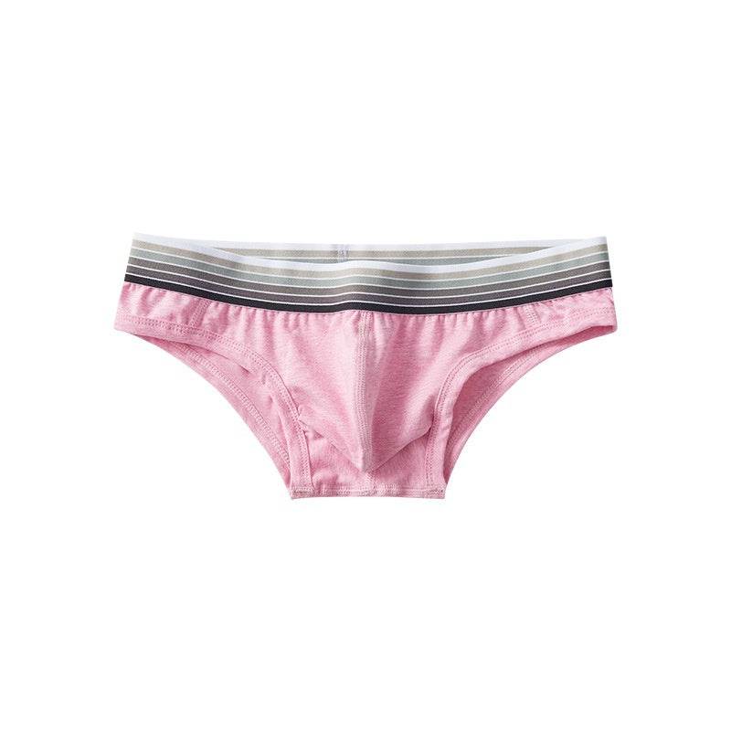 Buycenter Light Pink Men's Underwear - Low Waist Cotton Fashion Trend - Buy Center US