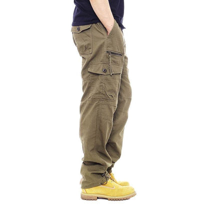 Buycenter Plus Size Summer Leggings - Loose Casual Pants with Pockets - Buy Center US
