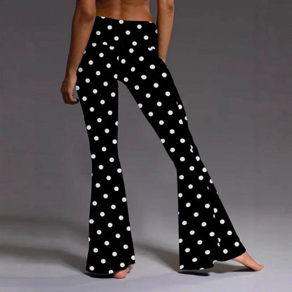 Low Waist Printed Bootcut Trousers - Stylish Urban Fashion, Sizes S-XXL - Buy Center US