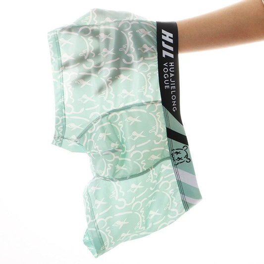 Buycenter Men's Slim Fit Geometric Boxers - Multi-color Breathable Design - Buy Center US