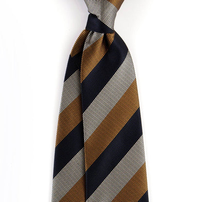 Buycenter Men's Casual Minimalist Bow Tie - Striped Rayon Design - Buy Center US