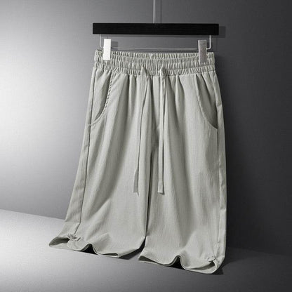 Buycenter Men’s Casual Cotton-Linen Shorts Set - Short Sleeve, Multiple Sizes - Buy Center US