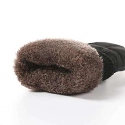 Buycenter Padded Windproof Gloves - Fleece Lined for Outdoor Cycling - Buy Center US