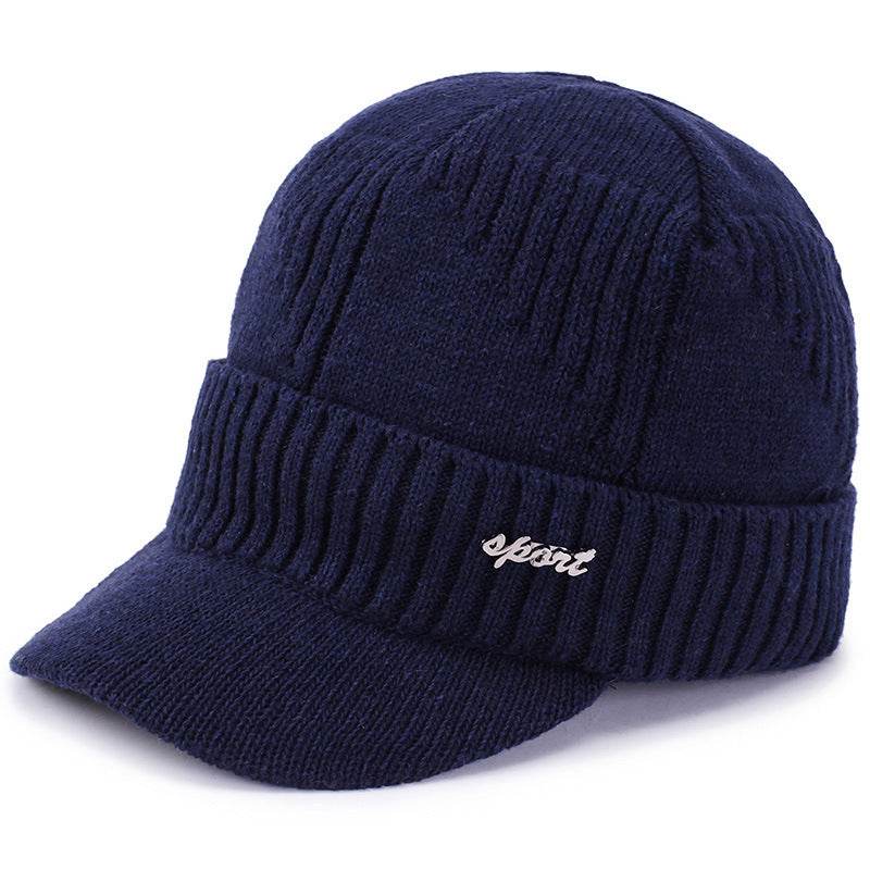 Buycenter Men's Woolen Knitted Pullover Hat - Soft, Warm & Windproof - Buy Center US