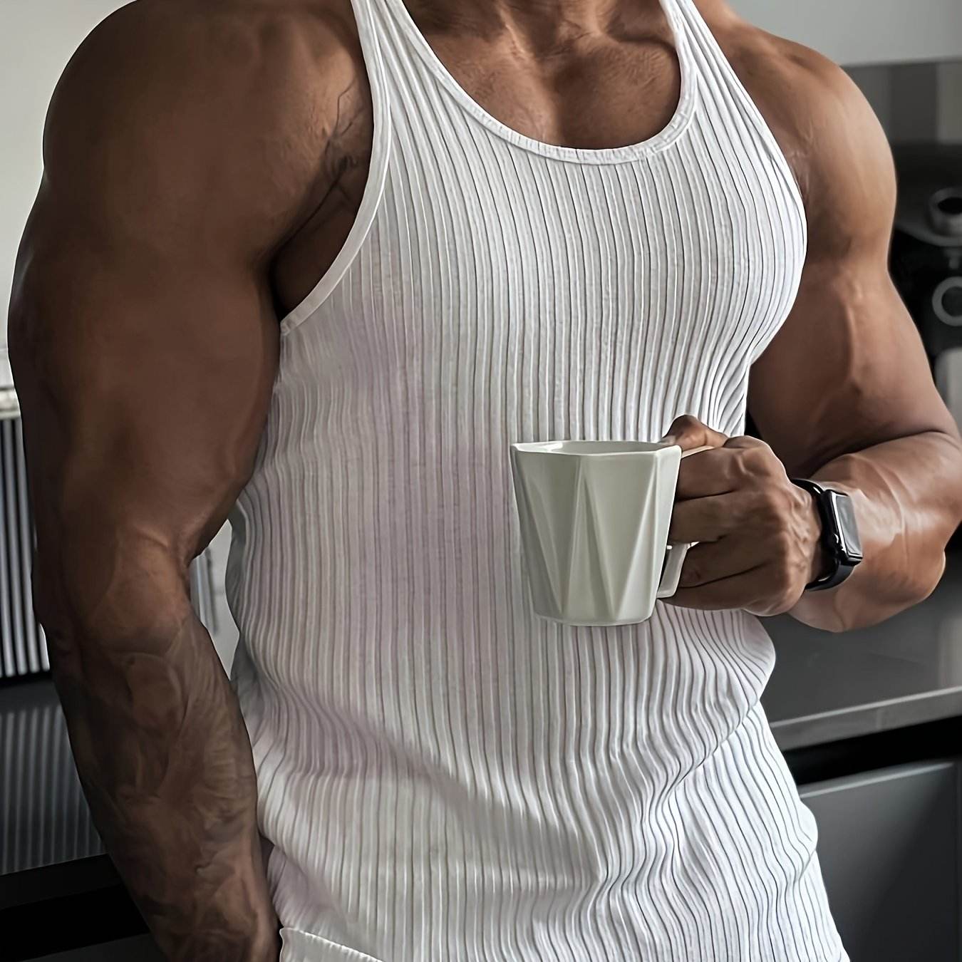 Men's Quick Dry Breathable Tank Tops - Athletic Gym Sleeveless Shirt - Buy Center US