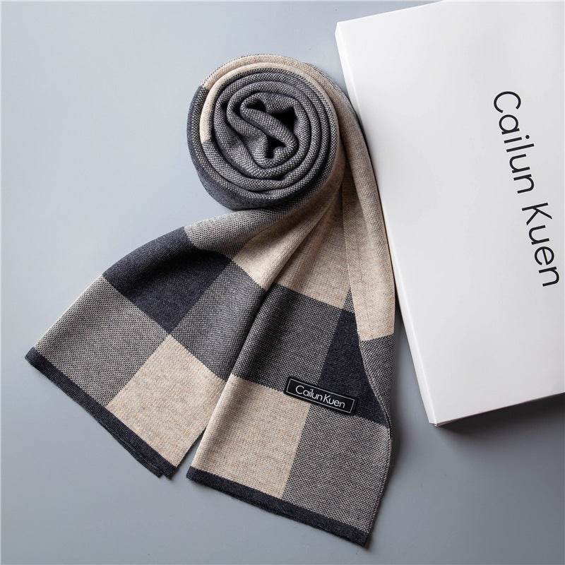 Buycenter Trendy Warm Knitted Bib Scarf - High-End Leisure for Winter - Buy Center US
