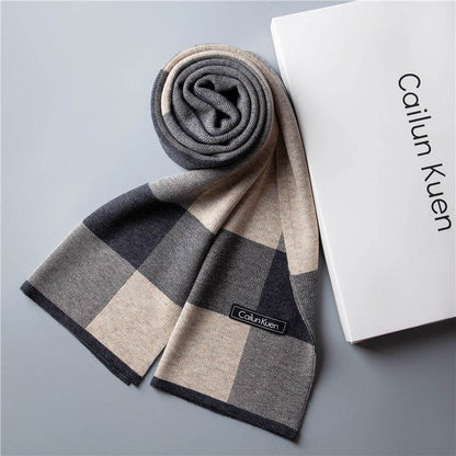 Buycenter Trendy Warm Knitted Bib Scarf - High-End Leisure for Winter - Buy Center US