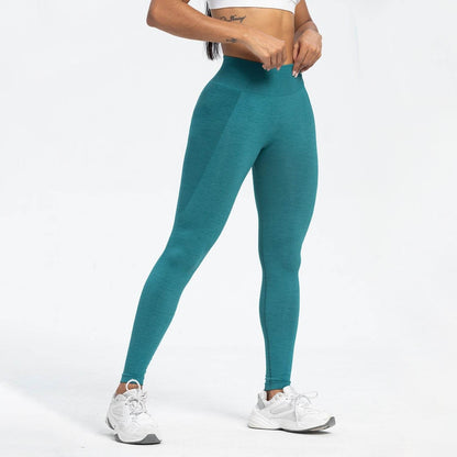 Women's High Waist Yoga Pants - Seamless Fitness Pants in Various Colors - Buy Center US