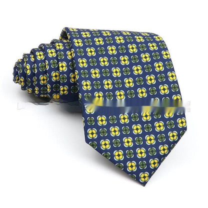 Buycenter Men's Printed Polyester Tie - Stylish Workplace Bow Tie - Buy Center US