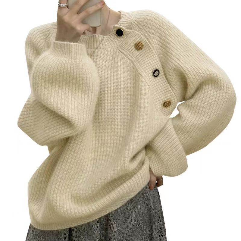 Design Sense Japanese Style Lazy Coat - Cozy Pullover for Autumn & Winter - Buy Center US