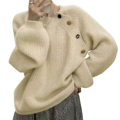 Design Sense Japanese Style Lazy Coat - Cozy Pullover for Autumn & Winter - Buy Center US