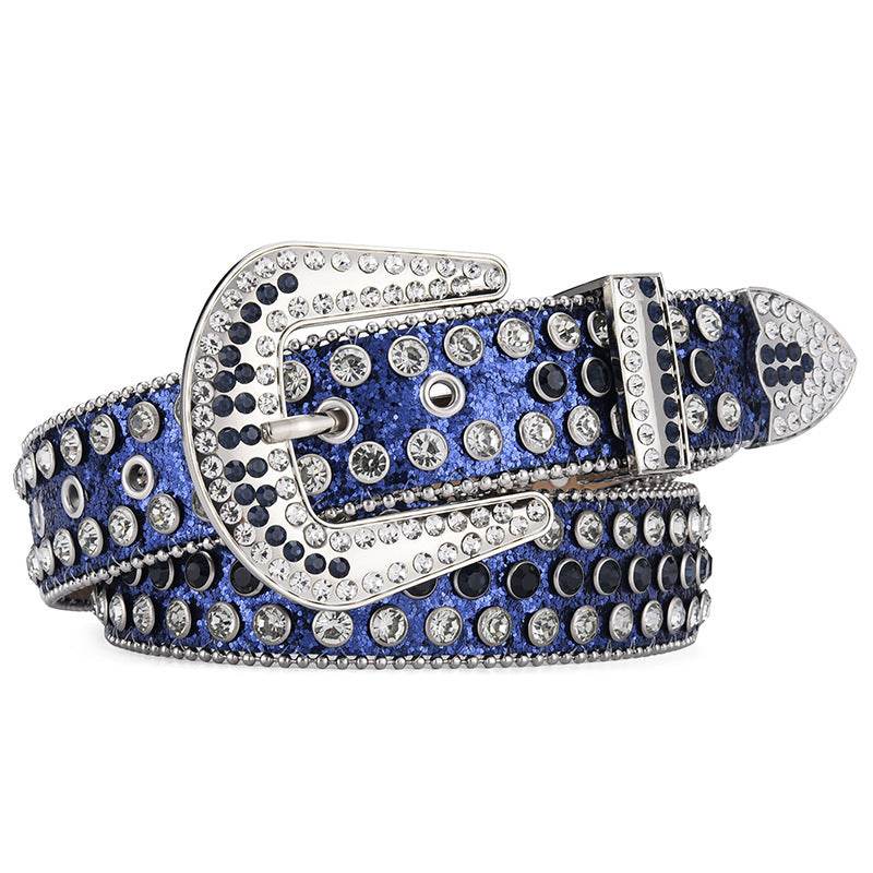 Buycenter Men Women Alloy Belt - Punk Rock Rivet Design, Multiple Colors - Buy Center US