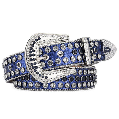 Buycenter Men Women Alloy Belt - Punk Rock Rivet Design, Multiple Colors - Buy Center US