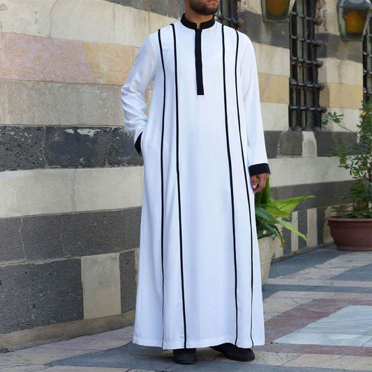 Buycenter White Muslim Robe - Four Seasons Universal Size M-XXXXL - Buy Center US