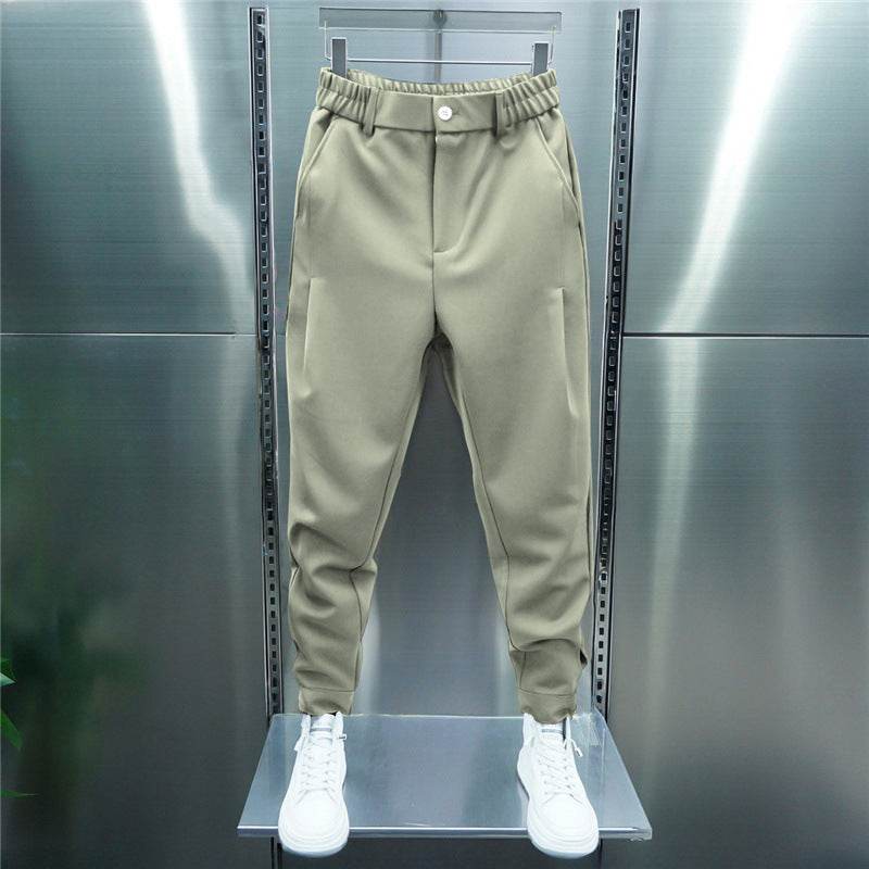 Loose Tapered Harem Cropped Pants - Casual Korean Style for Teens - Buy Center US