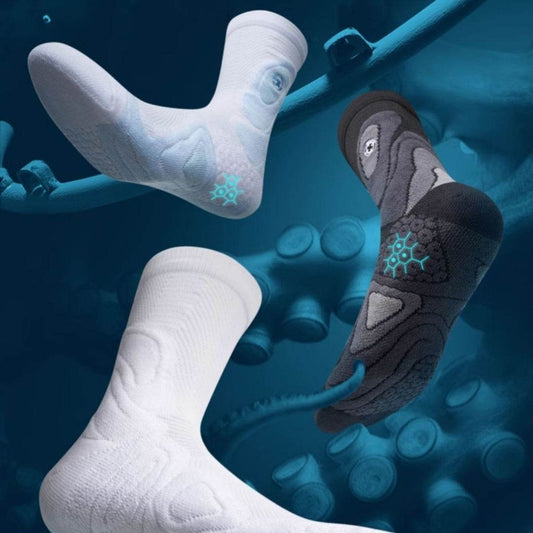 Long Wear-Resistant Non-Slip Jogging Socks for Basketball - Multiple Colors - Buy Center US