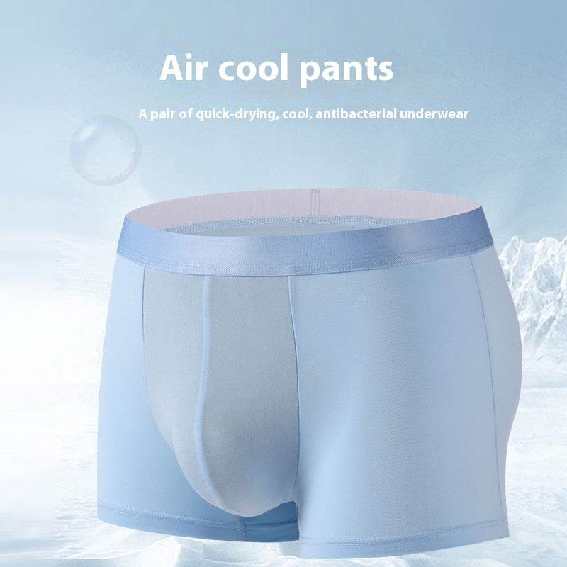 Buycenter Men's Summer Ice Silk Underwear - Breathable Quick-Drying Comfort - Buy Center US