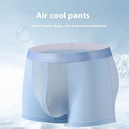 Buycenter Men's Summer Ice Silk Underwear - Breathable Quick-Drying Comfort - Buy Center US