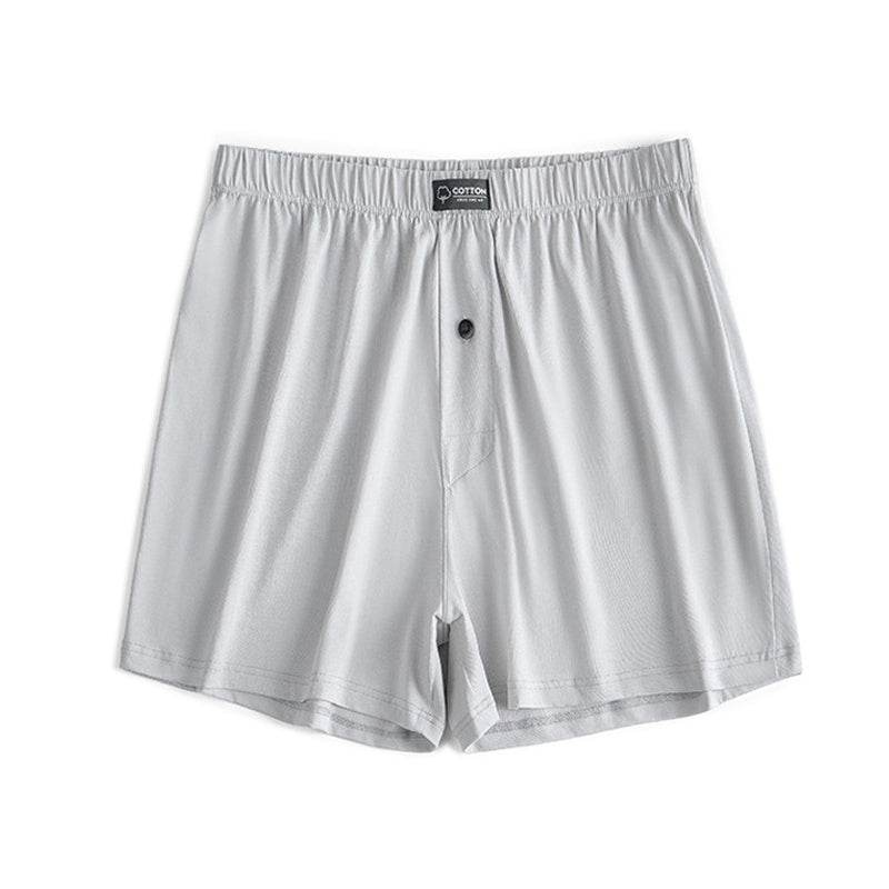 Buycenter Men's Antibacterial Loose Underpants - Comfortable Middle Waist Shorts - Buy Center US