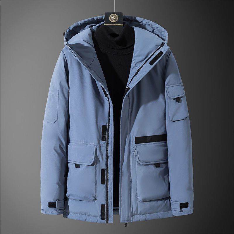 Buycenter Student Coat - Outdoor Cardigan in Black, Blue, White, Red - Buy Center US