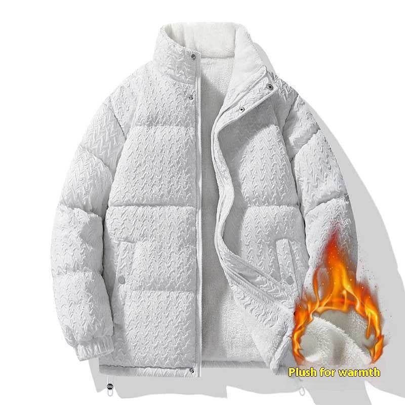 Buycenter Thickened Cotton-Padded Casual Cardigan for Men - Multiple Colors - Buy Center US