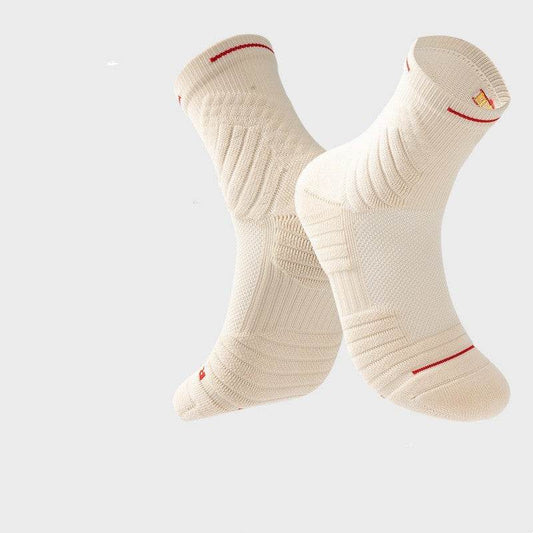 Buycenter High-Top Running Sports Stockings - Sweat Absorbing & Friction Reducing - Buy Center US