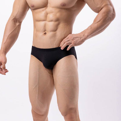 Buycenter Solid Color Sports Cotton Briefs - Breathable & Stylish Fit - Buy Center US