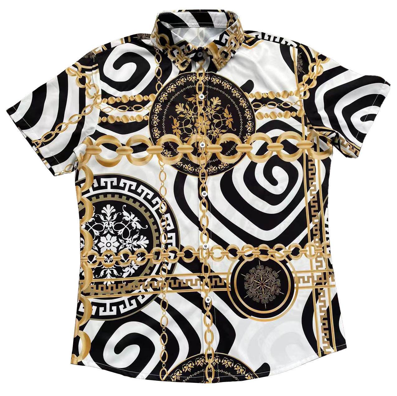 Men's Casual Summer 3D Printed Shirt - Cool Slim Fit Beach Top - Buy Center US