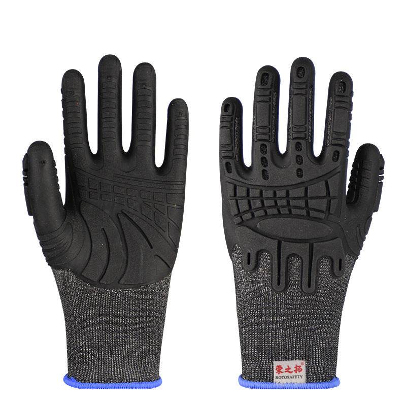 Buycenter TPE Rubber Gloves - Soft, Breathable & Non-Slip for Work - Buy Center US