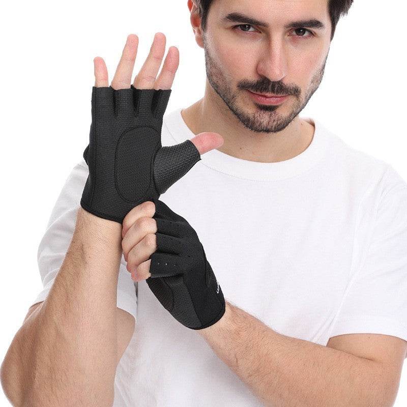 Buycenter Half-Finger Fitness Gloves - Cycling Gloves for Men & Women - Buy Center US
