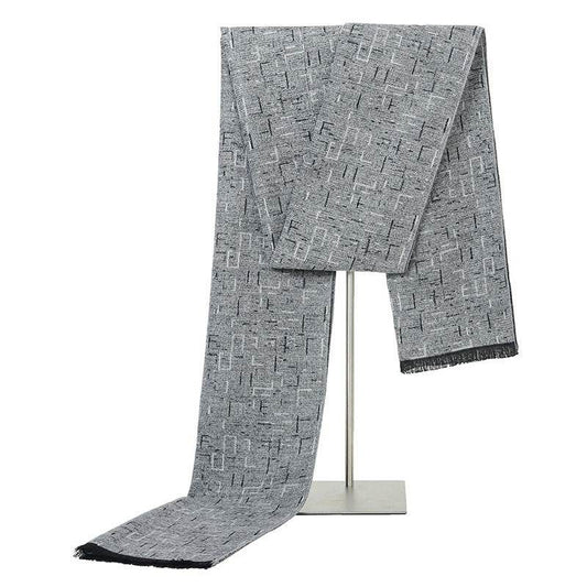 Buycenter Men's Warm Scarf - Stylish Business Casual for Autumn & Winter - Buy Center US