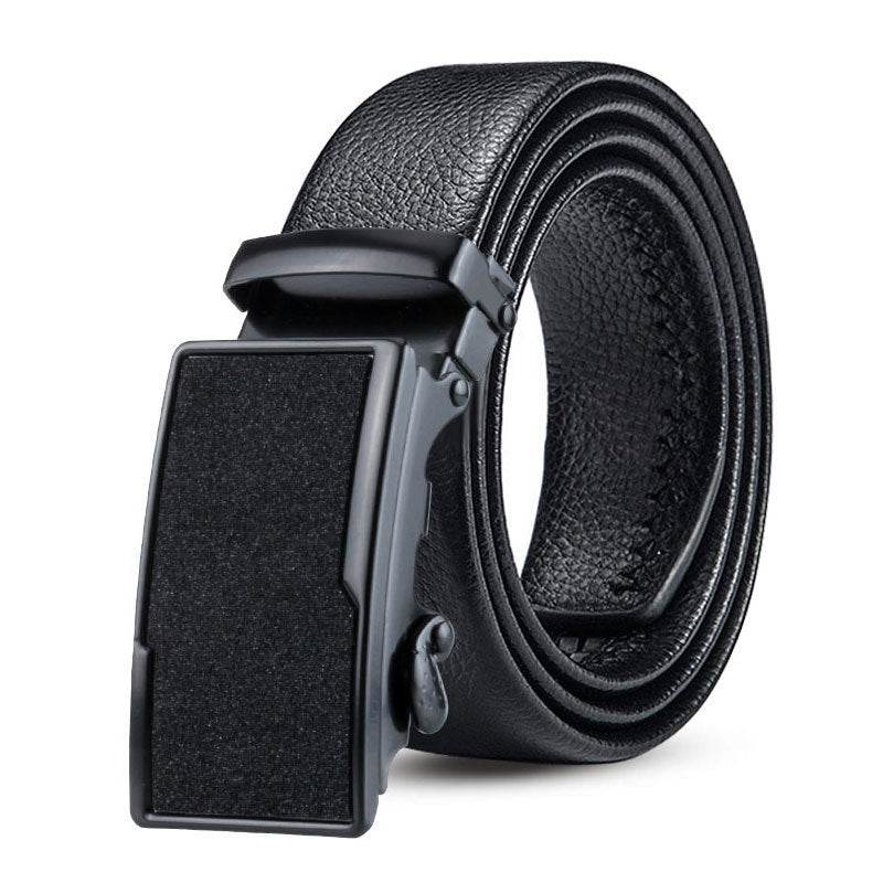 Buycenter Black Bales Catch Men's Belt - Versatile Electroplated Design - Buy Center US