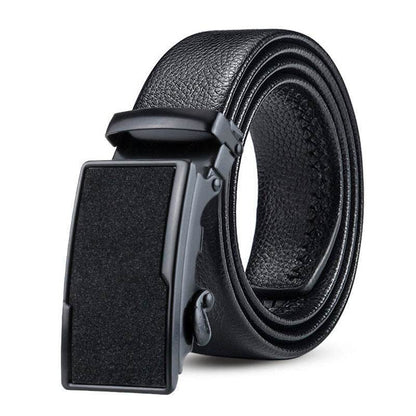 Buycenter Black Bales Catch Men's Belt - Versatile Electroplated Design - Buy Center US