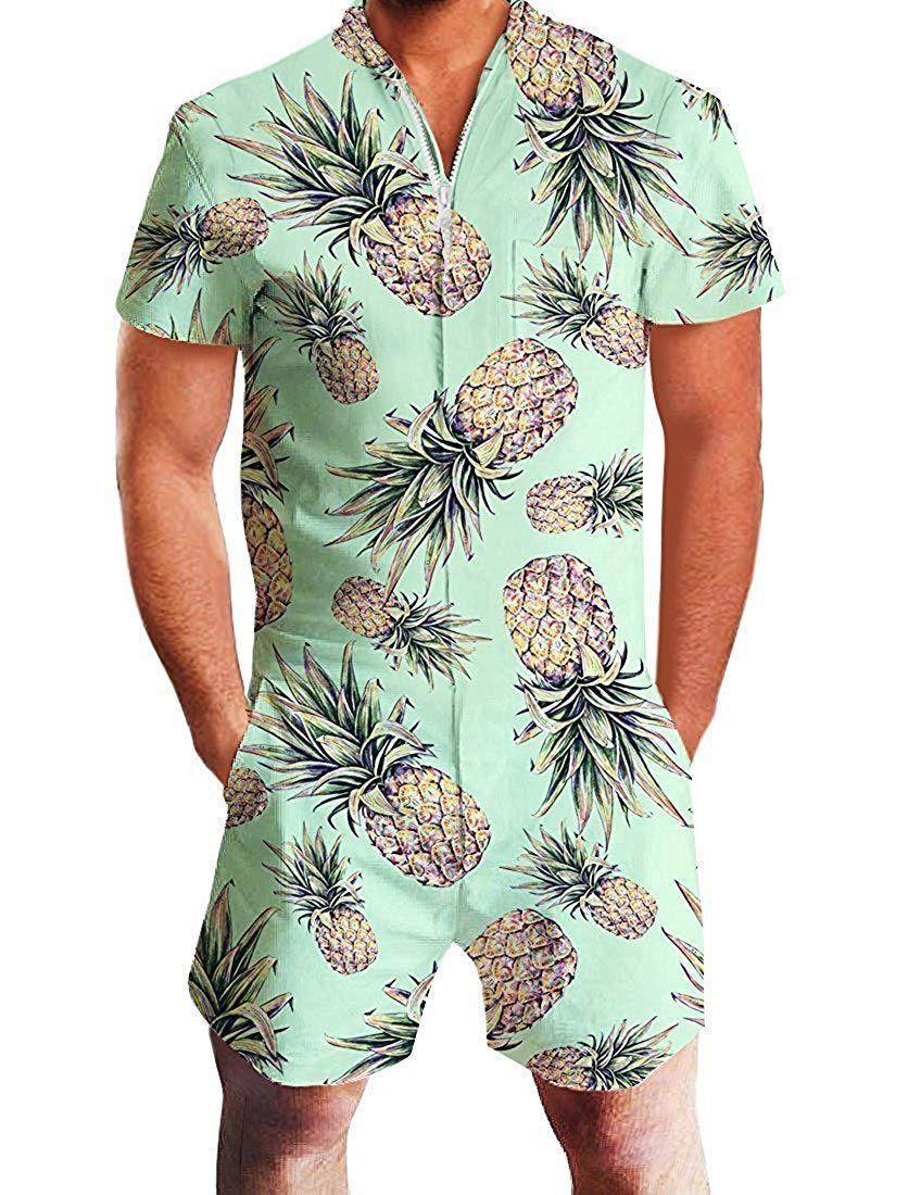 Buycenter Men's Summer Short-Sleeved Suit - European & American Fit - Buy Center US