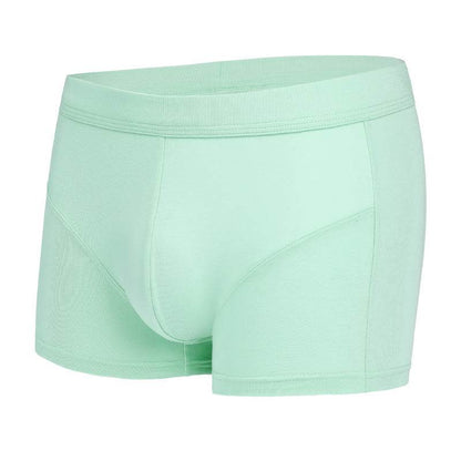 Buycenter Men's Modal Boxers - Breathable Solid Color Underwear - Buy Center US