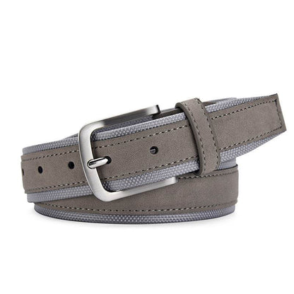 Buycenter Korean Suede Man's Belt - Stylish Alloy Pin Buckle, Multiple Sizes - Buy Center US