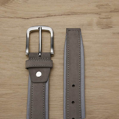 Buycenter Korean Suede Man's Belt - Stylish Alloy Pin Buckle, Multiple Sizes - Buy Center US