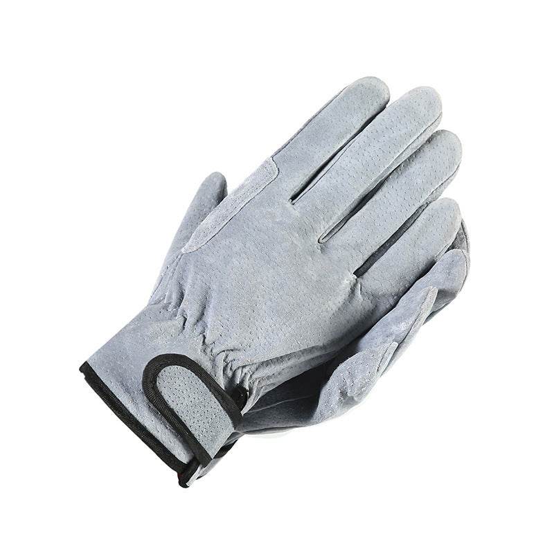 Buycenter Short Arc-Welder's Gloves - Leather Labor Protection Gear - Buy Center US